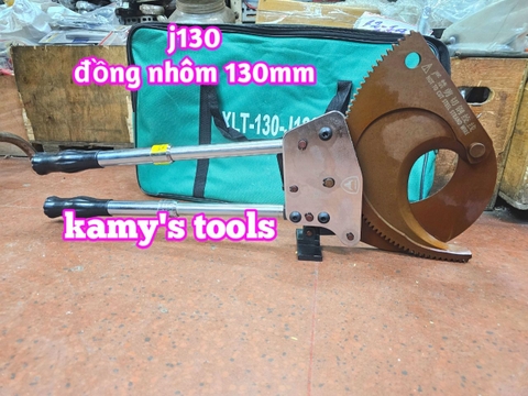 Kìm cắt cáp nhông J130 Manniu cắt cáp đồng nhôm 130mm
