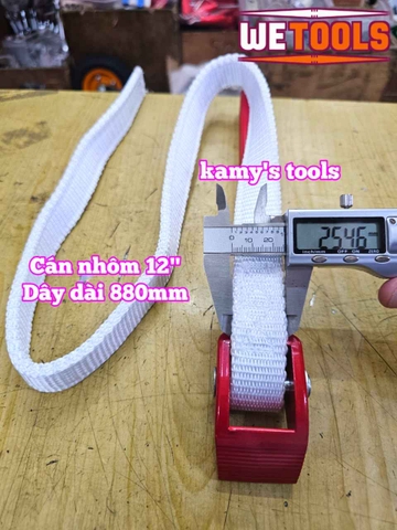 Cờ lê cảo mở lọc nhớt lọc dầu bằng dây cán nhôm 12 inch dây dài 880mm Wetools WT-42212A