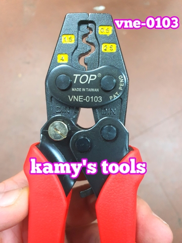 Kìm bấm cos nhanh trợ lực số 03 TOP 0.5 - 4mm2 model VNE-0103, kìm bấm đầu cote