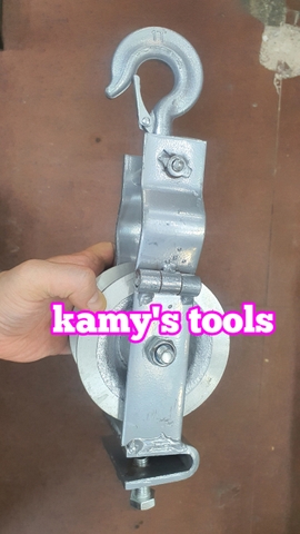 Puly nhôm 1 tấn 115x60mm dày 4.5mm