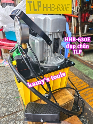 Máy bơm điện thủy lực đạp chân TLP HHB-630E 0.75kw chính hãng