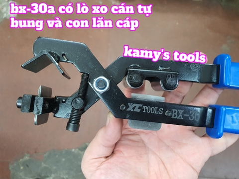 Dụng cụ bóc tách vỏ cáp điện BX-30, BX-30A Xc tools 15mm-30mm, kìm tuốt rọc vỏ cáp điện