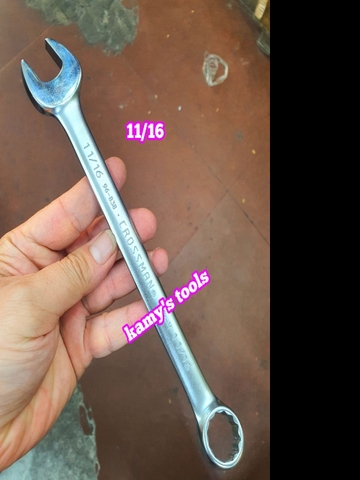 Bộ cờ lê vòng miệng hệ Inch Crossman 96-084 11 chi tiết 3/8 inch - 1 inch (3/8-1)