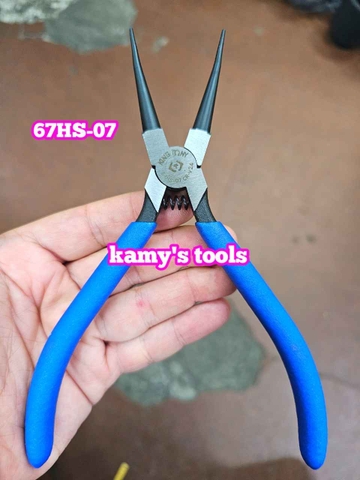 Kìm phe 7 inch Kingtony thẳng ra 67SS-07 và thẳng vô 67HS-07 mở phe 19-60mm đầu xuông có răng