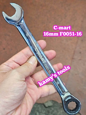 Cờ lê vòng miệng tự động C-mart 14mm 15mm 16mm 17mm 18mm 19mm F0051-14 F0051-15 F0051-16 F0051-17 F0051-18 F0051-19