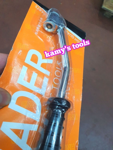 Tay bơm lốp xe ô tô, xe tải, xe máy có đồng hồ đầu cong và tay bơm lốp xe xoáy ti van quay kim vòi có đồng hồ loại thẳng