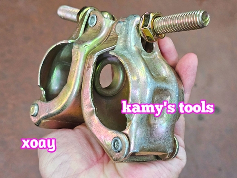Cùm giàn giáo kẹp ống xoay và cố định kamytools