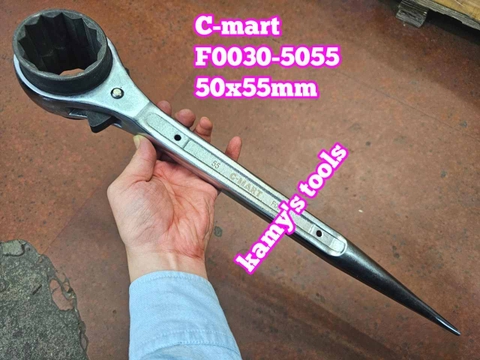 Cờ lê đuôi chuột tự động C-mart 46x50, 50x55 model F0030-4650, F0030-5055