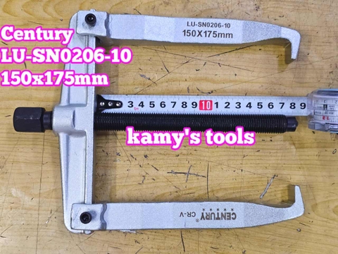 Vam cảo chữ H cảo ngang 2 chấu tháo mở bạc đạn puly 150x175mm Century LU-SN0206-10