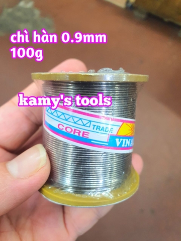 Chì hàn 0.9mm 100g dùng cho mỏ hàn điện