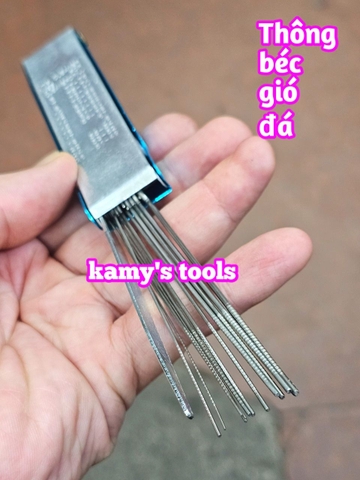 Dụng cụ thông béc hàn cắt gió đá kamytools