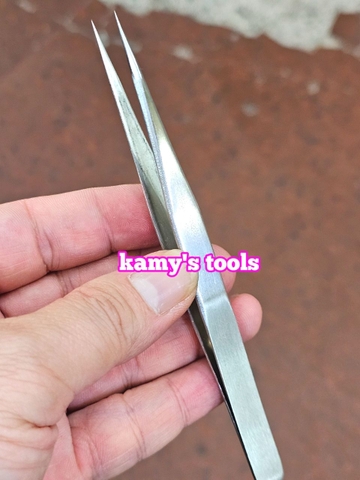 Nhíp gắp linh kiện điện tử, nhặt lông yến thép không rỉ inox