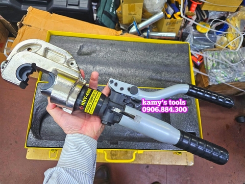Kìm ép cos thủy lực TLP HHY-400E ép lục giác 11 tấn 16-400mm2