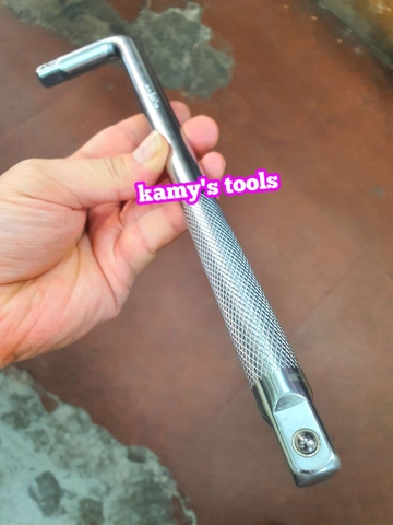 Cần tuýp siết đầu cong L 1/2 inch dài 12 inch 14 inch 300mm 350mm Santa, cần L 1/2 inch, cần tuýp L 1/2 inch