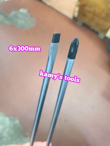 Tua vít bake dẹp kingtony ph2 6mm dài 300mm 12 inch model 14210212 14226512, tô vít