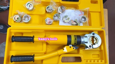 Kìm ép cos thủy lưc HHY-300D 12 tấn đầu tròn 16-300mm2 TLP