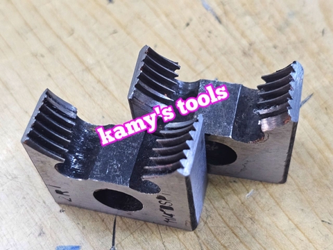 Dao tiện ren ống bằng tay model 112 kích cỡ 21mm 27mm 34mm 42mm 19mm 25mm 31mm bước ren BSPT Wetools