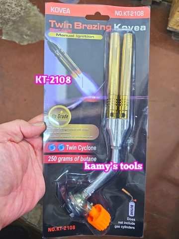 Đèn khò gas đơn đôi lắp bình gas mini Kovea KLL-7104 KT-2104 và KT-2108