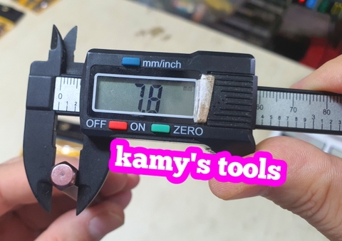 Mũi vít dẹp đóng Standard 8mm loại dài 80mm thép S2 (lẻ 1 cây)