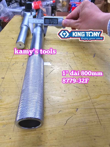 Cần tuýp tự động 1 inch dài 32 inch 800mm Kingtony 8779-32F