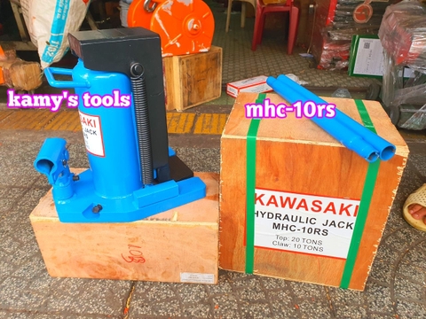 Đội móc 10 tấn đội đầu 20 tấn kích móc MHC-10RS Kawasaki kích chân