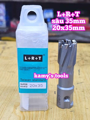 Mũi khoan từ có hợp kim L+R+T dài 35mm cỡ 12mm 13mm 14mm 15mm 16mm 17mm 18mm 19mm 20mm