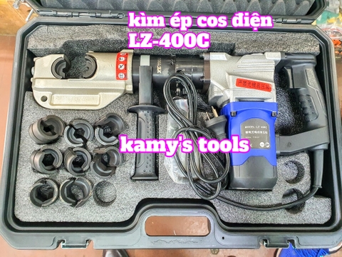 Kìm ép cos thủy lực dùng điện LZ-400C XC TOOLS ép đến 400mm2, máy ép cos bằng điện