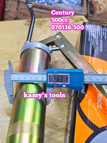 Bơm mỡ bằng tay 500cc Century 070116-500