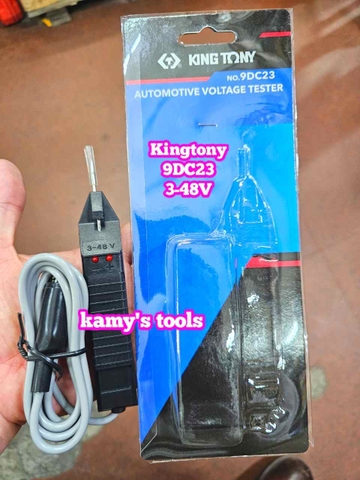 Bút thử điện bình xe máy ô tô 3-48V Kingtony 9DC23 9DC-23 dài 150mm