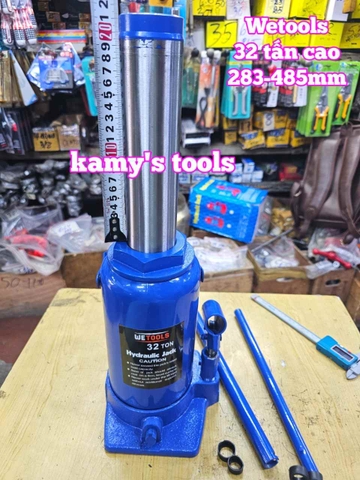 Kích con đội thuỷ lực 32 tấn cao Wetools WT0232 283mm-468mm
