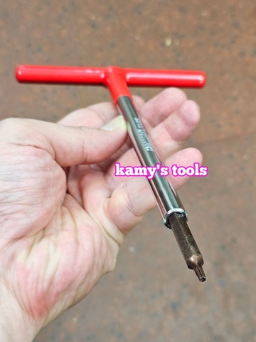 Lục giác bông sao hoa thị cán chữ T Hotssman thép S2 T10 T15 T20 T25 T27 T30 dài 230mm