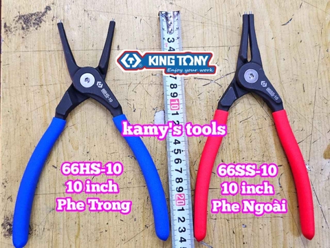 Kìm mở phe Cong trong ngoài 10 inch Kingtony 66HS-10 66SS-10 mở phe 40-100mm