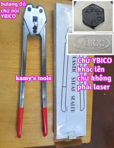 Kìm bấm kẹp bọ đai nhựa 16mm 19mm Ybico C3016 dài 490mm chính hãng