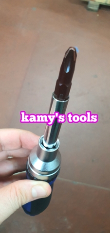 Bộ tô vít đa năng tự động đảo chiều 19 trong 1 Crossman model 46-700, bộ tua vít tự động