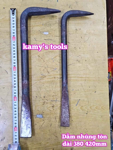 Dằm nhúng tôn dầm nắn tôn xà beng mỏ vịt sửa chữa tạo hình ô tô dài 380mm 420mm Kamytools KMT-33501 KMT-33502