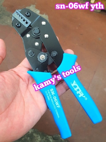 Kìm bấm cos pin tròn rỗng SN-06WF YTH 0.5-6mm2 cao cấp