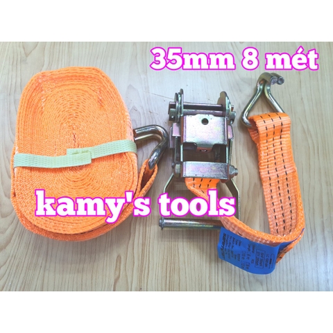 Dây cảo chằng hàng tăng đơ 35mm 8m (8 mét)