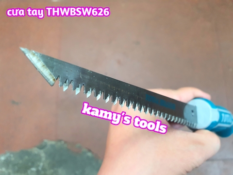 Cưa tay loại mỏ nhọn TOTAL THWBSW626 dài 6 inch 150mm