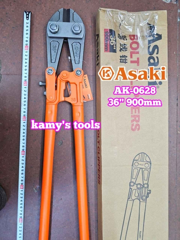 Kìm cộng lực cắt sắt kẽm Asaki 36 inch 900mm AK-0628 cắt 3-12mm