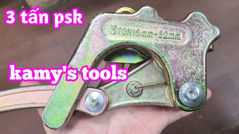 Cóc kẹp cáp, ngậm cáp, đớp cáp 3 tấn PSK model SD-3
