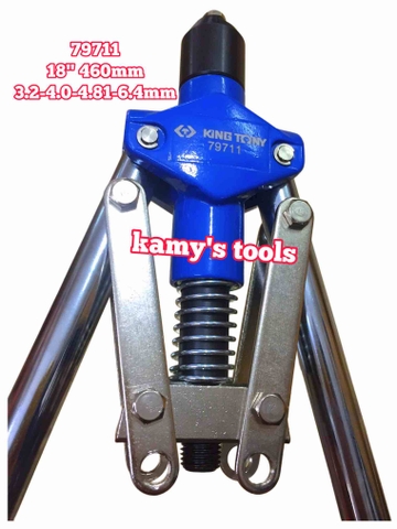 Kìm bấm rút đinh rive Kingtony 79711 dài 18 inch 460mm cỡ 3.2mm 4mm 4.8mm 6.4mm