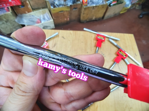 Cần tuýp chữ T lục giác Hotssman lọt lòng 21mm cỡ 8mm 10mm 12mm 13mm 14mm