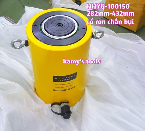 Kích thủy lực 100 tấn TLP hành trình 150mm HHYG-100150 282mm-432mm