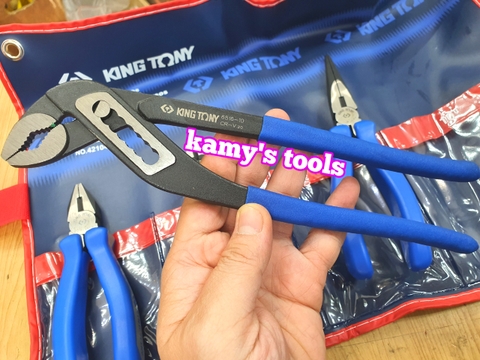 Bộ kìm 4 cái Kingtony model 42104GP01 (Kìm cắt, điện, nhọn, mỏ quạ)