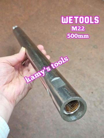 Cần nối khẩu nối dài mũi khoan rút lõi bê tông 50cm 500mm Wetools WT-32350A