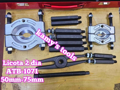 Bộ cảo bạc đạn 2 đĩa 50mm-75mm Licota ATB-1071