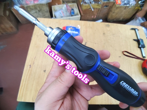 Tua vít tự động đảo chiều 14 chi tiết model 46-606 Crossman, tô vít