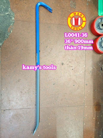 Xà beng đầu dẹp đầu nhổ đinh thân lục giác 36 inch 900mm C-mart L0041-36