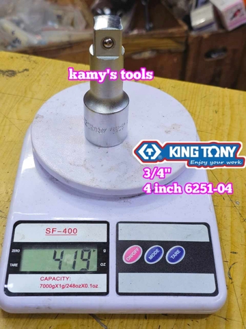 Cần nối khúc nối tuýp 3/4 inch Kingtony dài 4 inch 6 inch 10 inch 6251-04 6251-06 6251-10