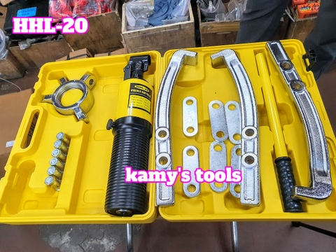 Cảo thủy lực 20 tấn TLP model HHL-20 mở 100-350mm, vam thủy lực 20 tấn